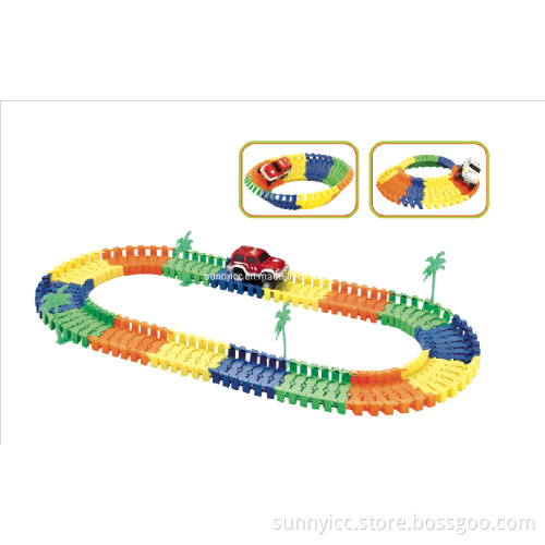 Electric Rail Car with Light and Sound
